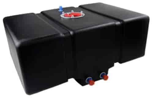 Drag Race Fuel Cell 16-Gallon Horizontal Black with Foam