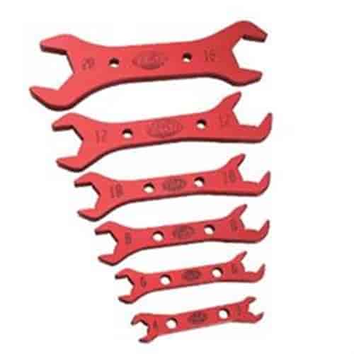 AN Wrench Set 6-Piece Red