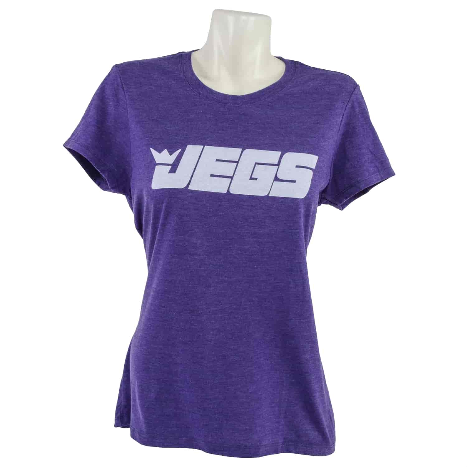 JEGS Ladies Standard Logo Purple Frost T-Shirt