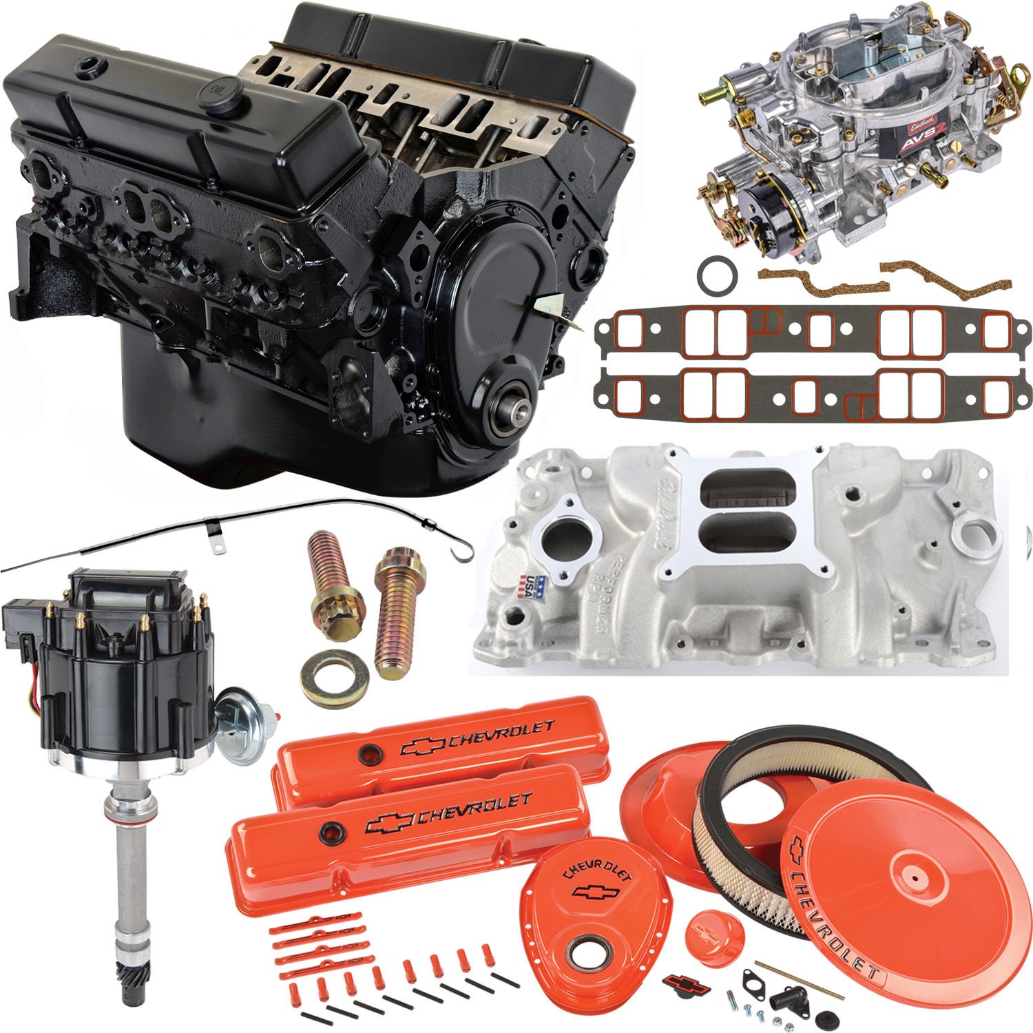 Small Block Chevy 383 ci Crate Engine Kit