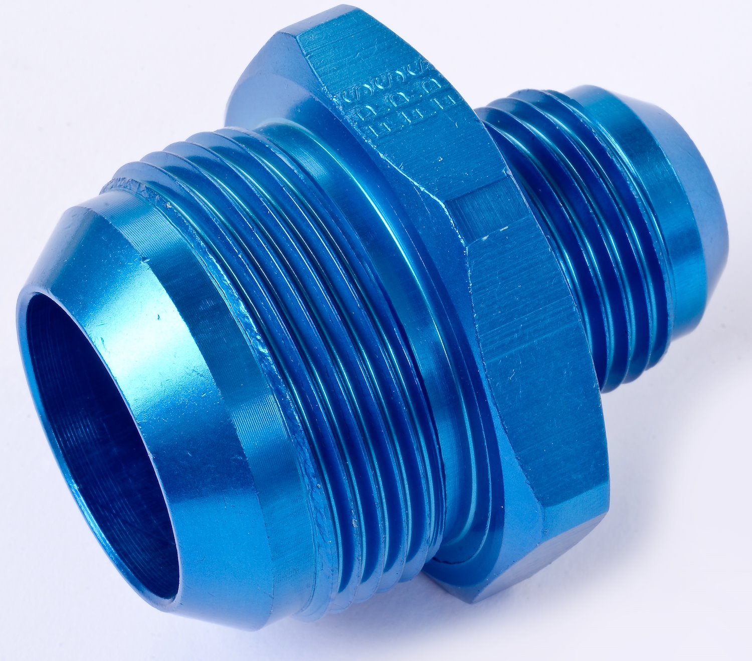 AN to AN Union Reducer Fitting [-20 AN Male to -12 AN Male, Blue]