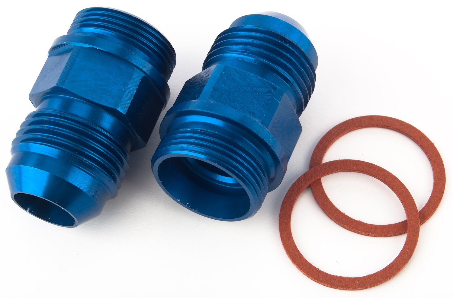 Carburetor Fuel Inlet AN Fittings -10 AN to 7/8 in.-20 [Blue]