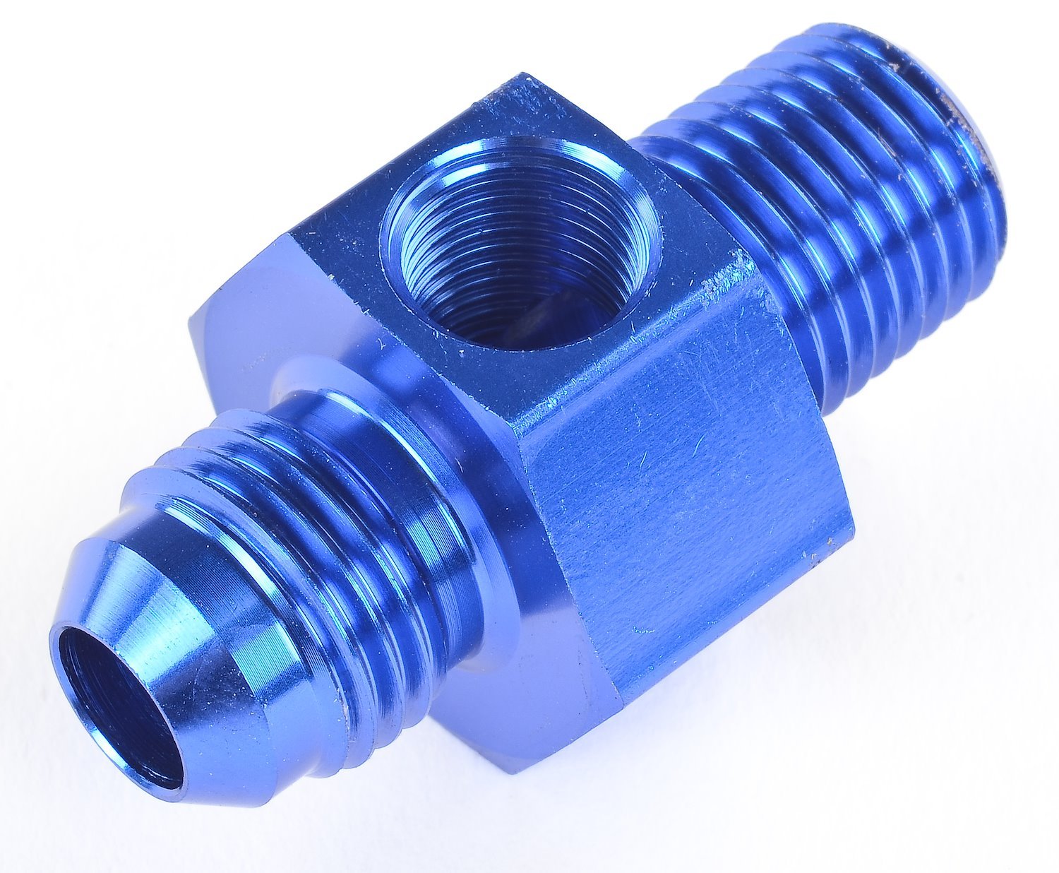 Fuel Pressure Adapter Fitting -6AN Male to 1/4" NPT