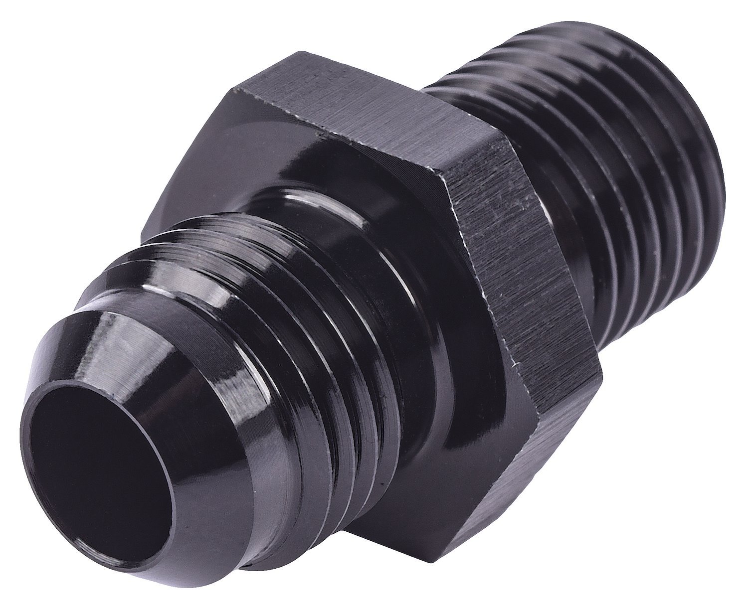 AN to Metric Adapter Fitting [-6 AN Male to 14mm x 1.5 Male, Black]