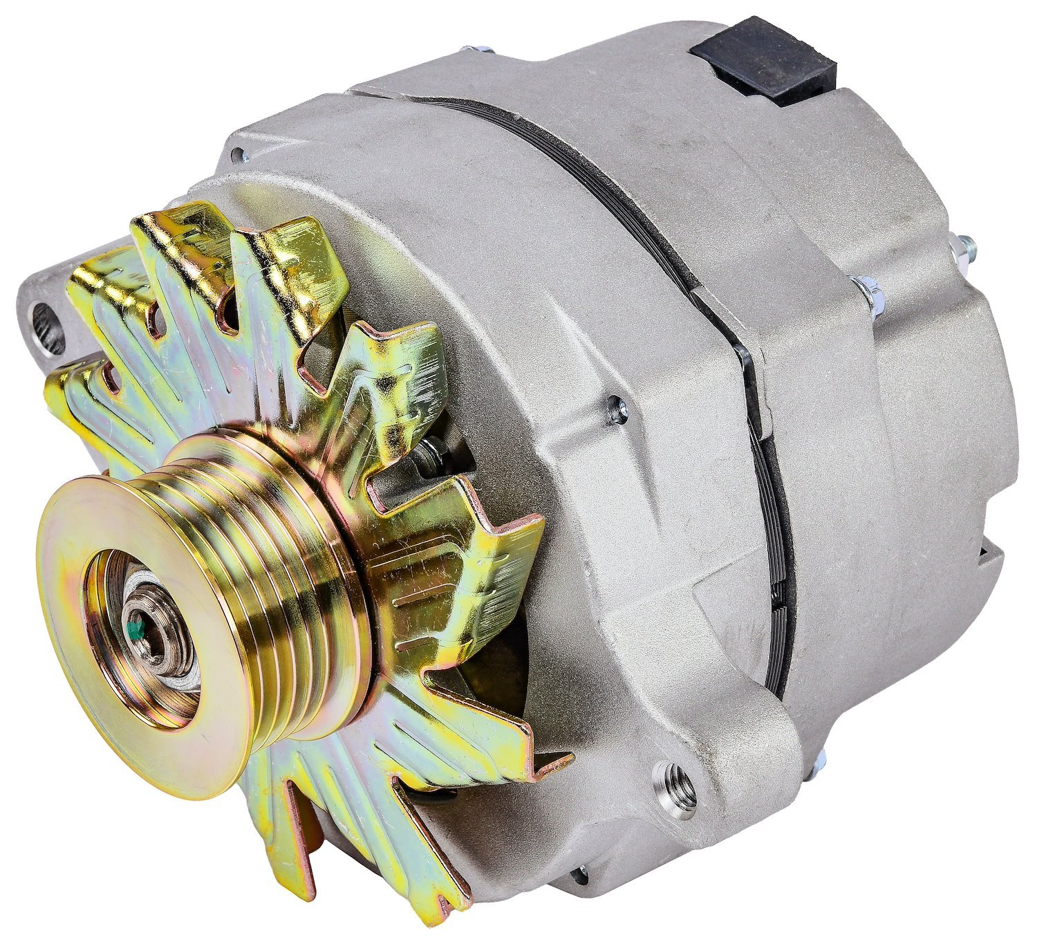 Ford 1-Wire Alternator, 100 amp Output with Serpentine