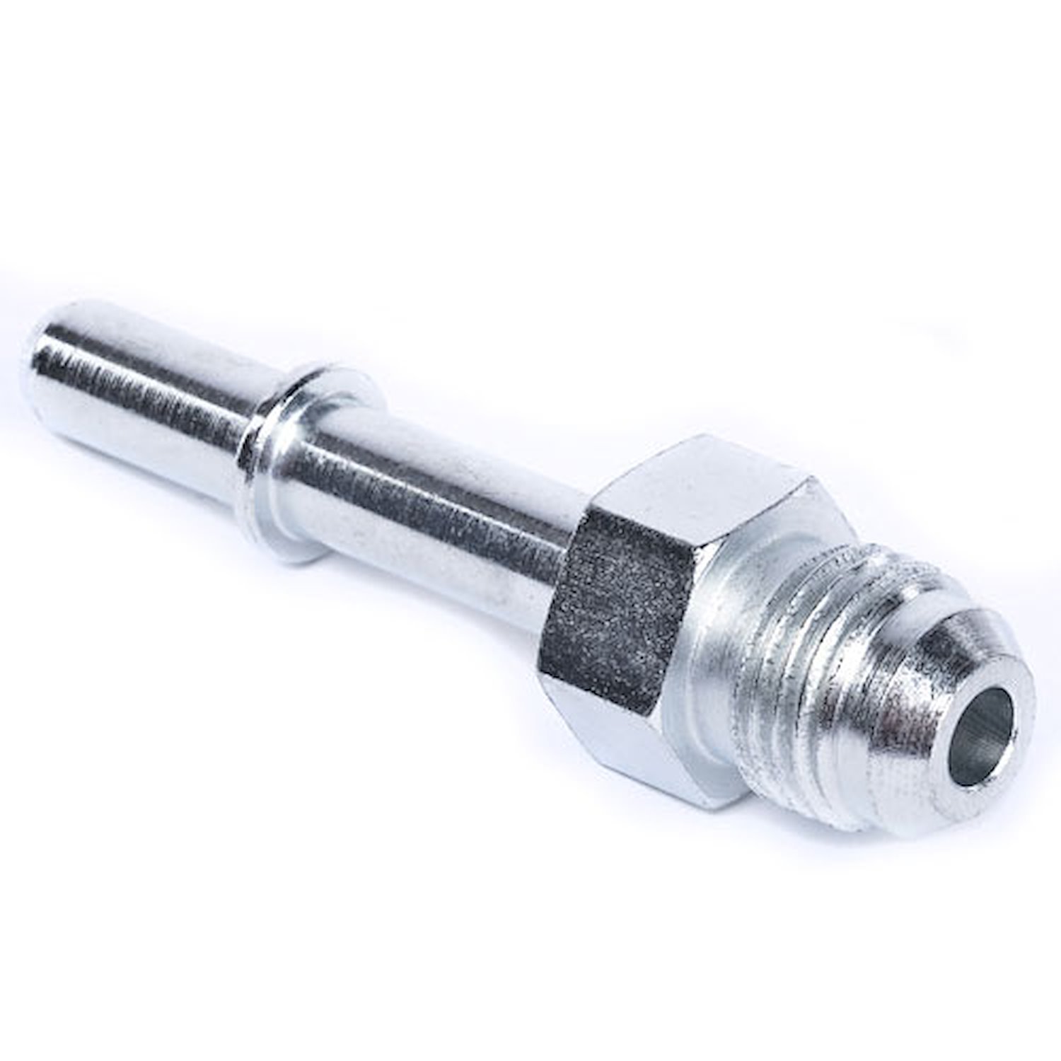AN to Fuel Injection Quick-Connect Adapter Fitting, Ford Style [-6 AN Male to 5/16 in. Male Quick-Connect]