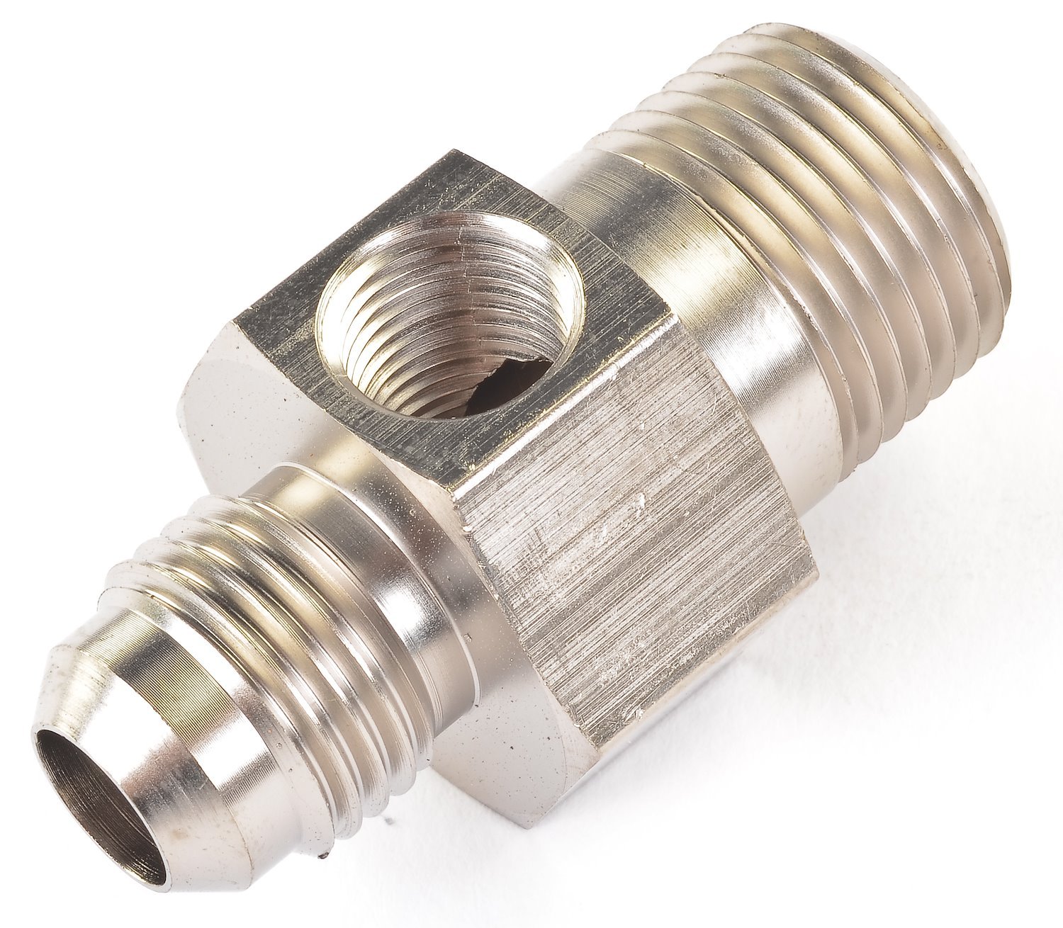 Fuel Pressure Adapter Fitting -6AN Male to 3/8" NPT