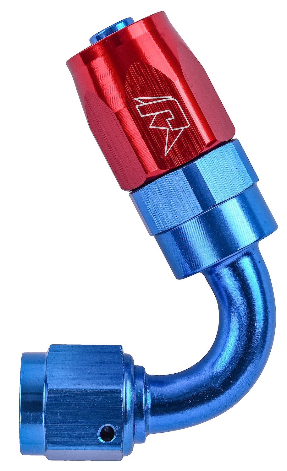 120 degree Max Flow Swivel Hose End -6 AN