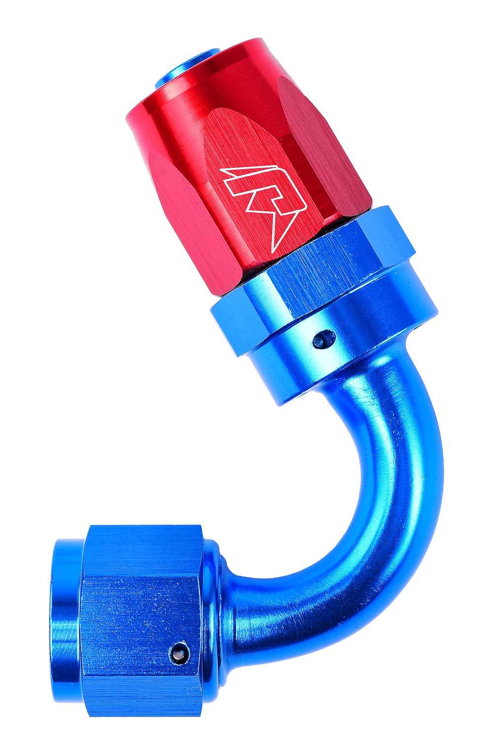 120 degree Max Flow Swivel Hose End -8 AN