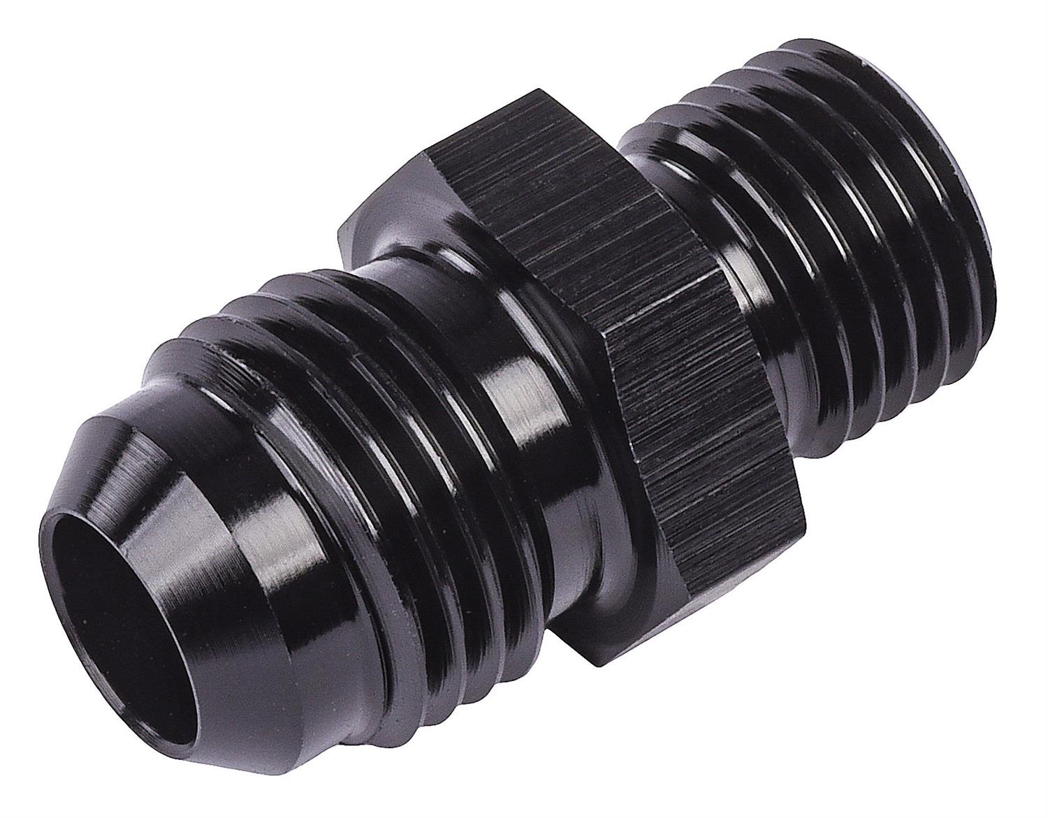 AN to Metric Adapter Fitting [-6 AN Male to 12mm x 1.25 Male, Black]