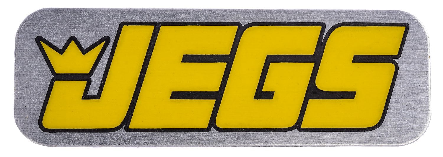JEGS Logo Emblem - Badge Size: 3/4" High x 2 1/4" Wide