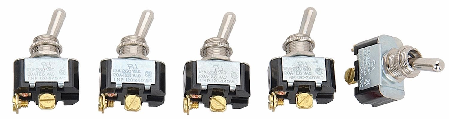 Toggle Switch Kit For 5-Toggle Switch Panels #555-11008 and #555-11005 (panels not included)