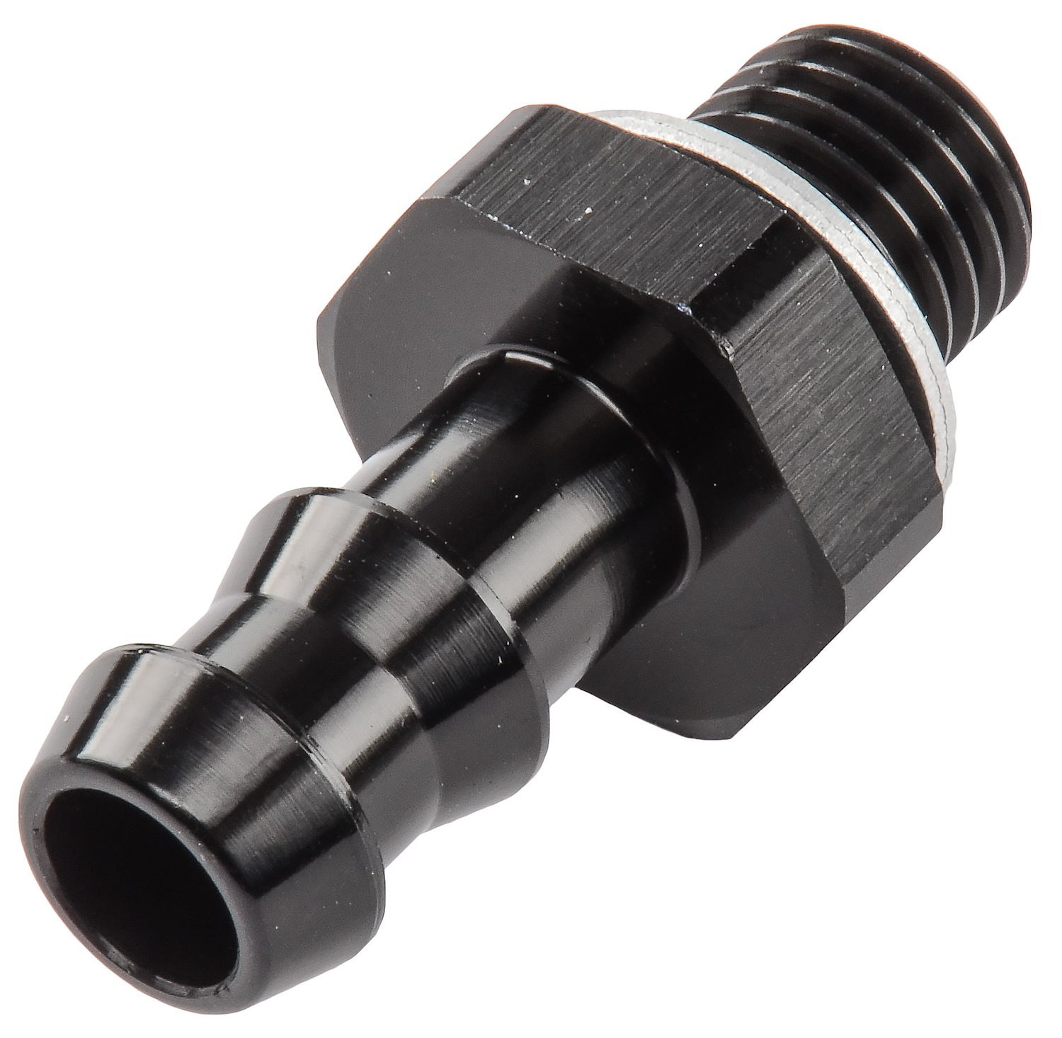 Hose Barb Adapter 12mm x 1.5 Male Straight to 3/8" Hose