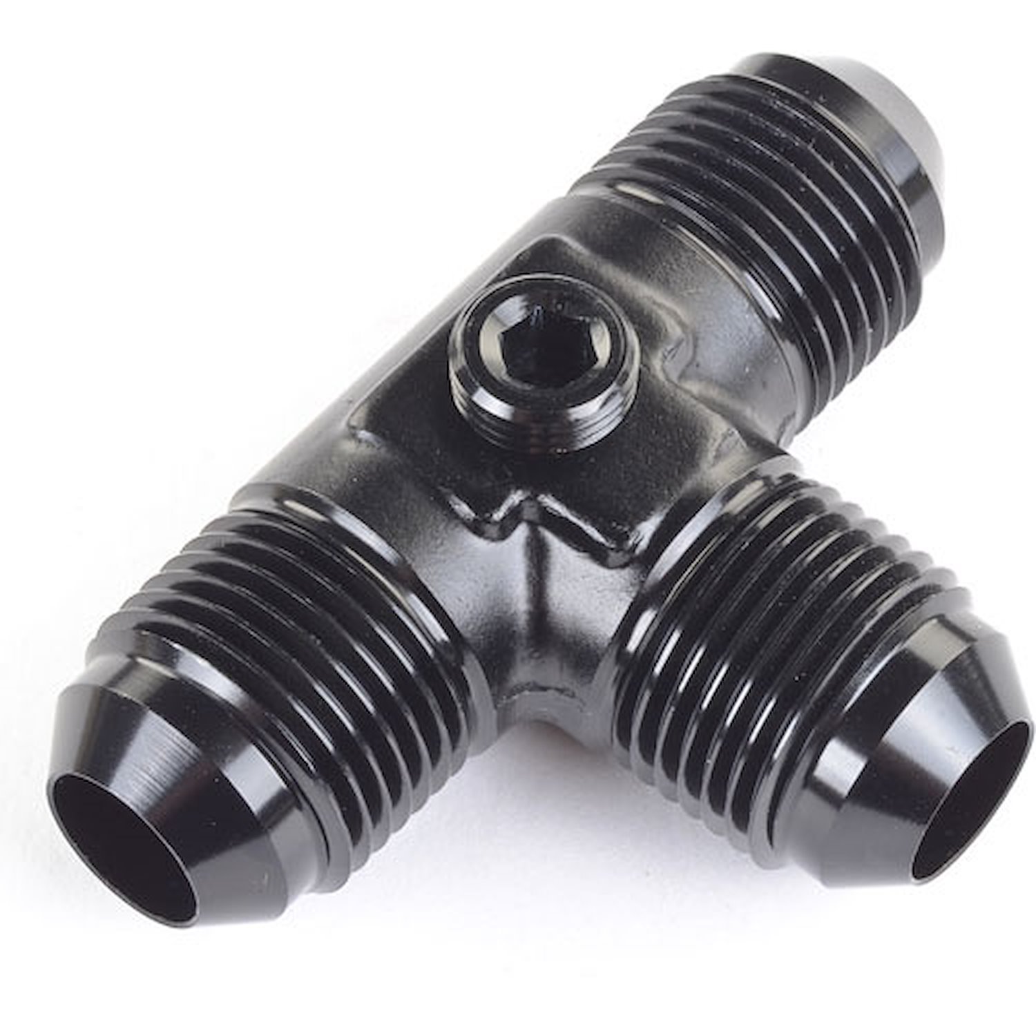 Fuel Pressure T-Fitting -8AN Tee with 1/8" NPT Tap