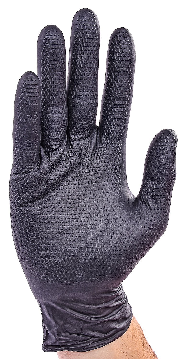 Industrial Nitrile Gloves [6 mils Thick, Medium]
