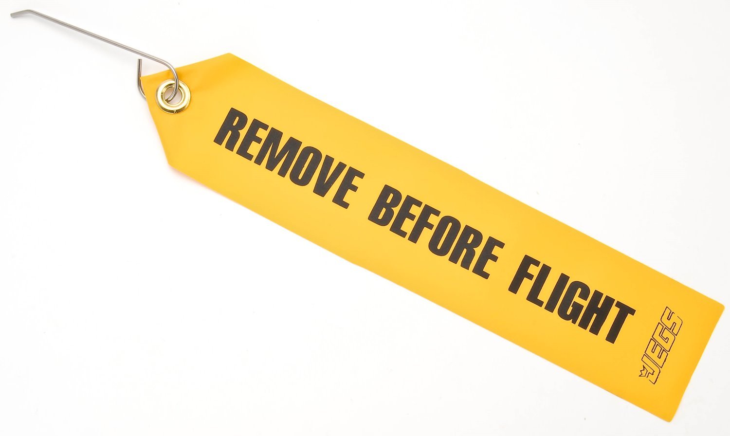 "Remove Before Flight" Tag with Lock Pin Yellow