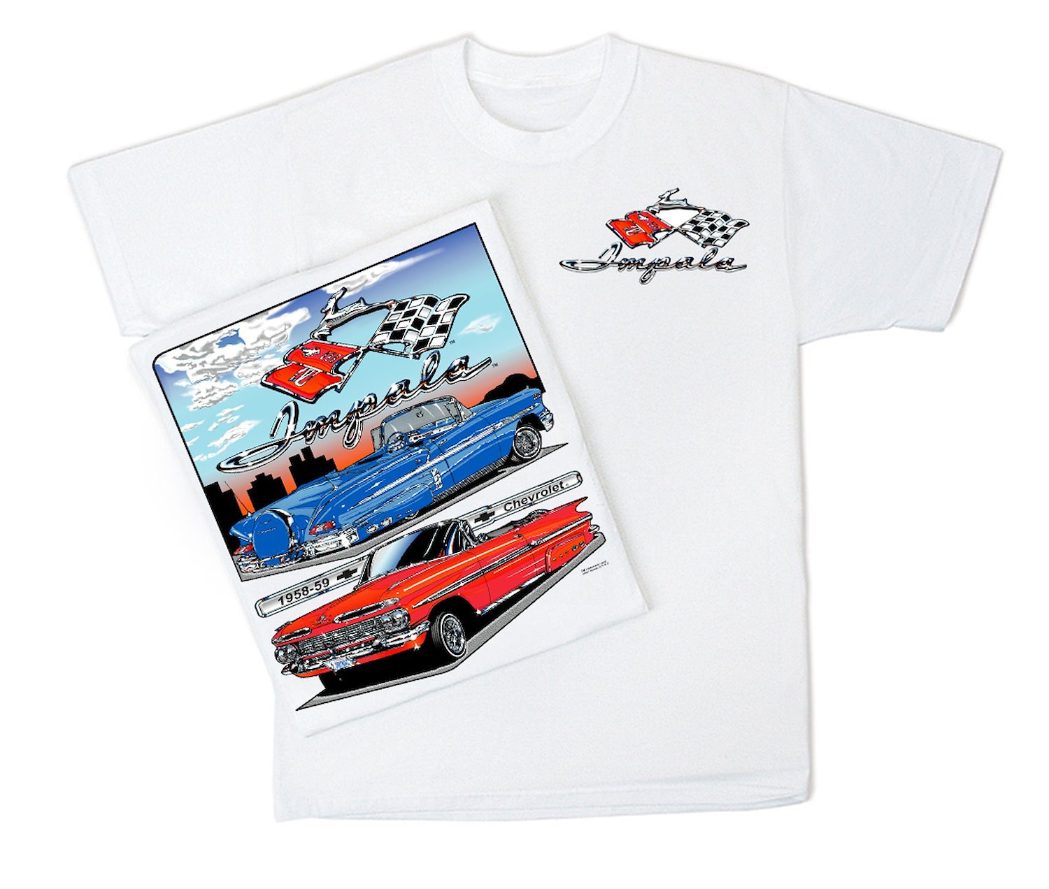 JEGS HRP2097 1958-59 Impala T-Shirt