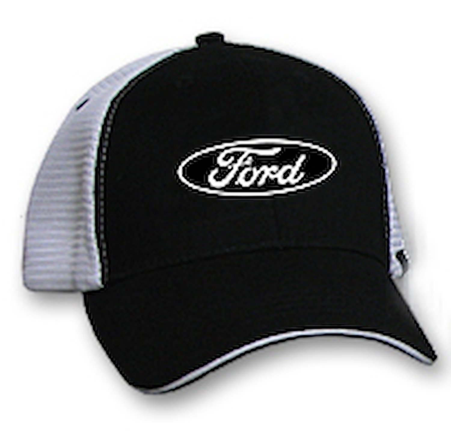 JEGS H185 Ford Low-Profile Brushed Cotton Twill/Mesh Hat