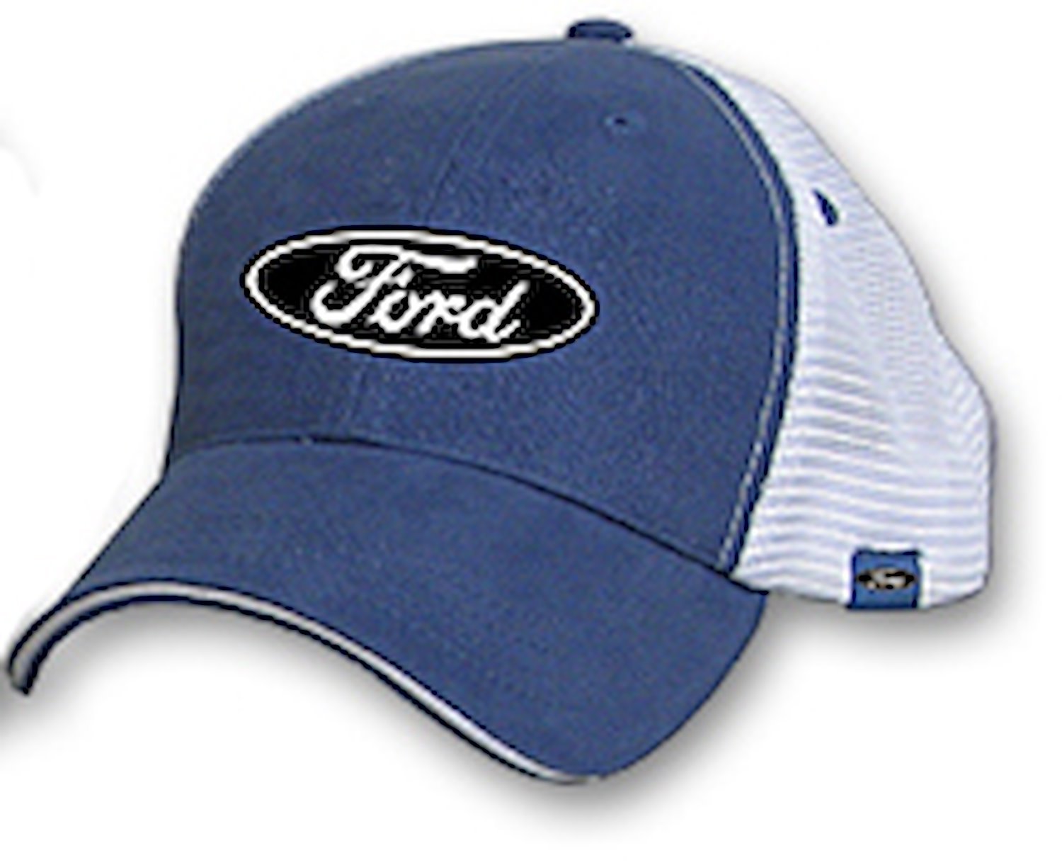 JEGS H185 Ford Low-Profile Brushed Cotton Twill/Mesh Hat