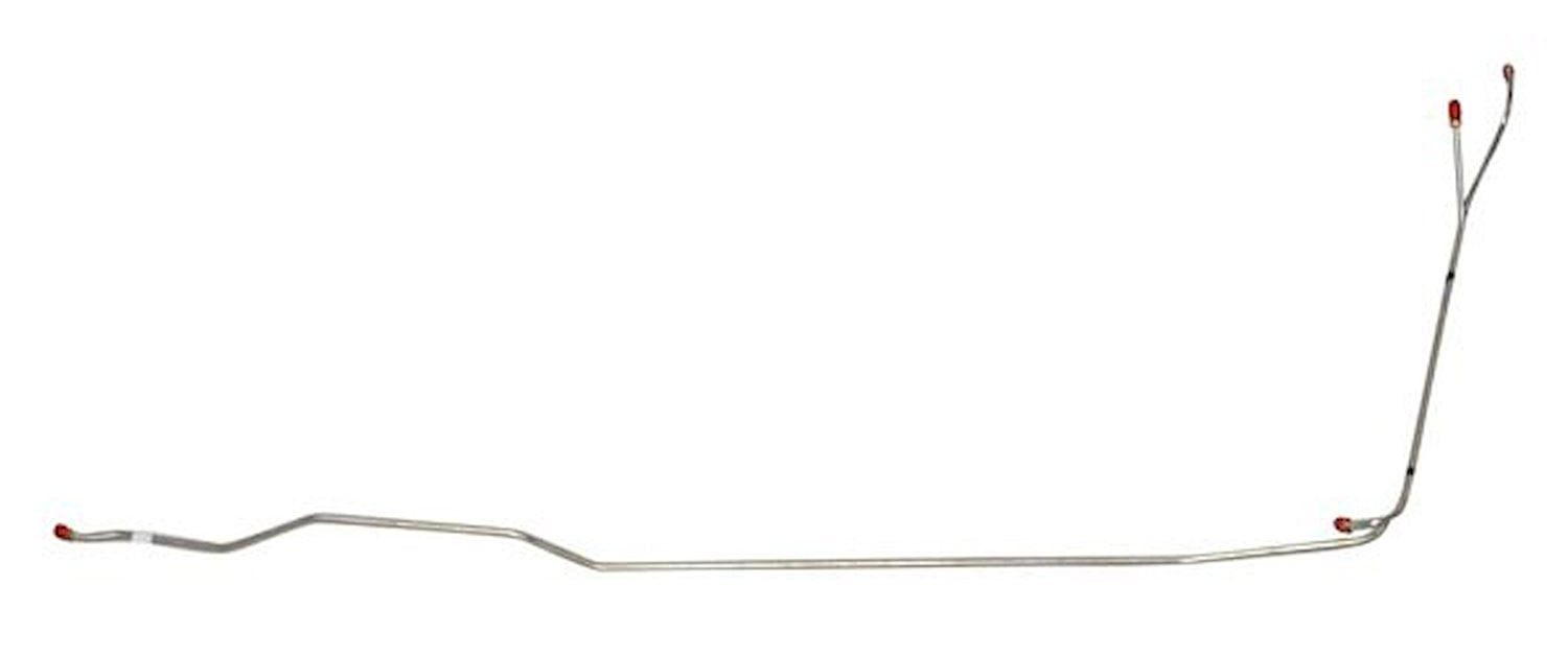 Main Front-to-Rear Fuel Line for 1951-1955 GM Series I Pickup Trucks with 6-Cyl. Eng./Cab Tank [5/16 in. O.D., Stainless Steel]