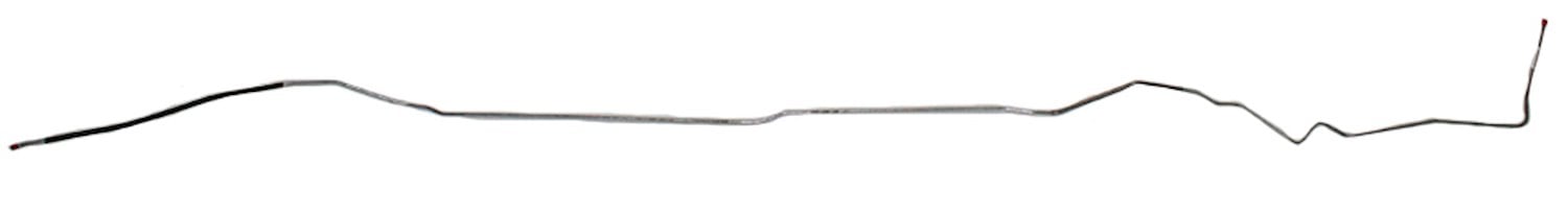 Main Front-to-Rear Fuel Line for Select 1967 GM Models w/Convertible [5/16 in. O.D., Stainless Steel]