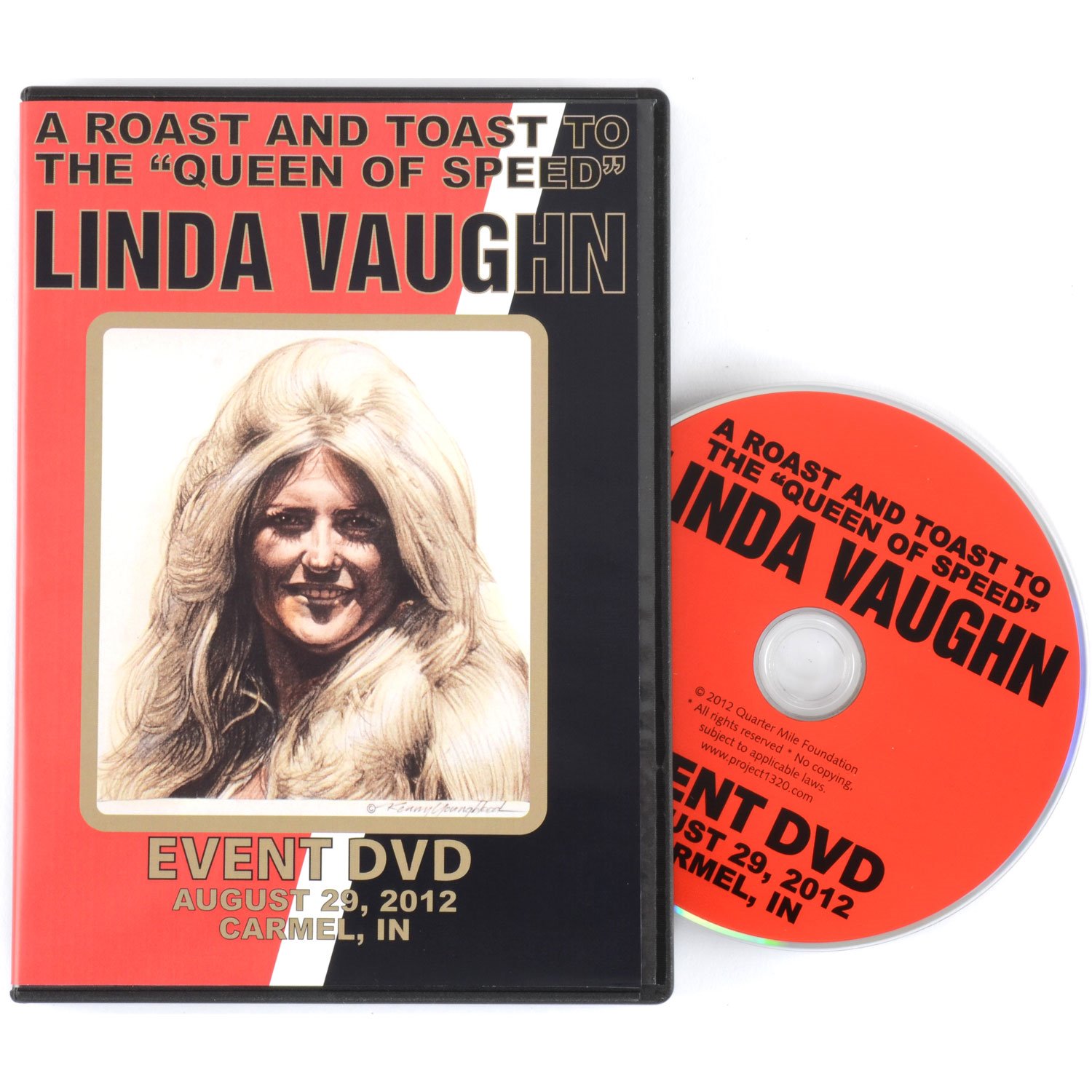 Linda Vaughn DVD Roast & Toast 150 minutes