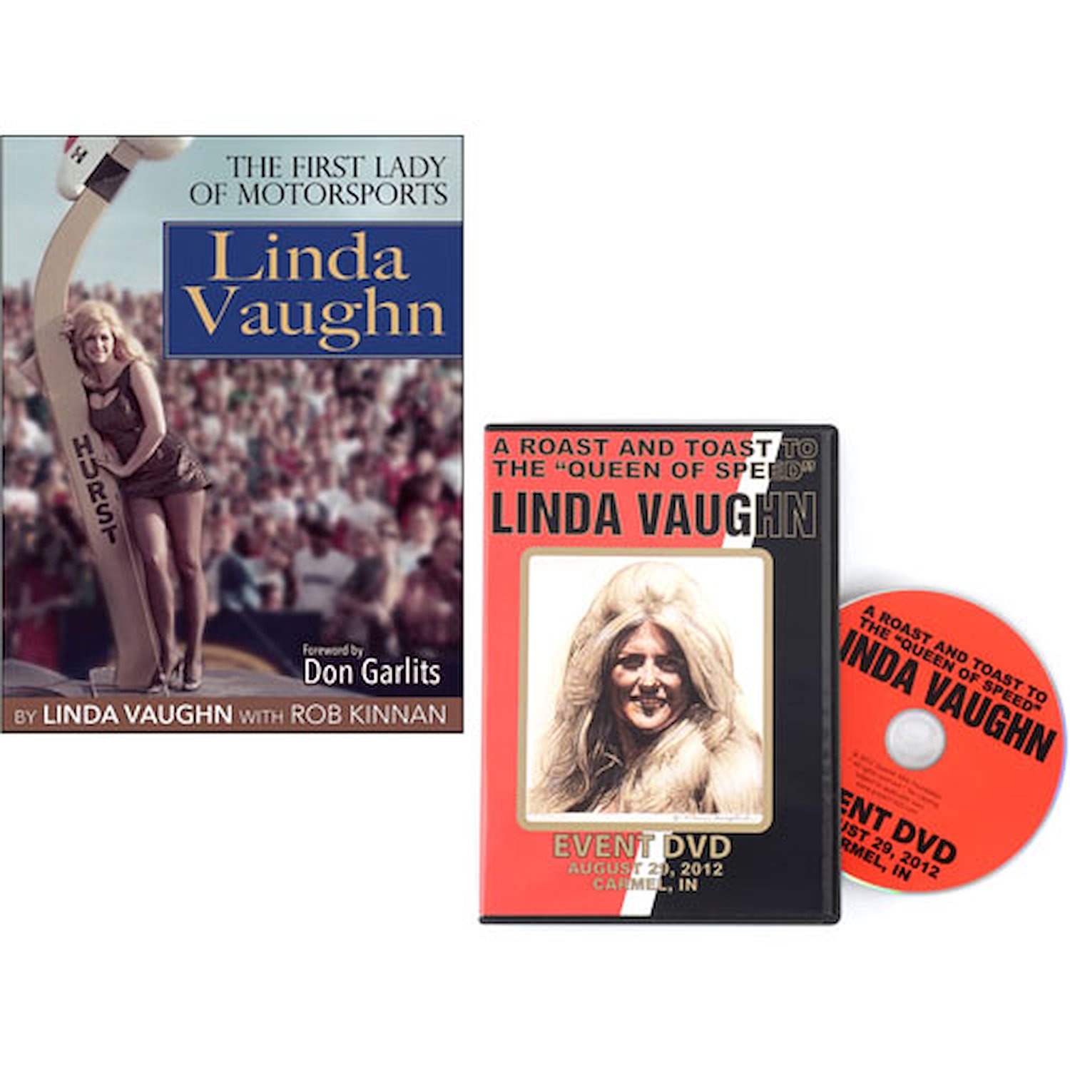 Linda Vaughn Book and DVD Kit