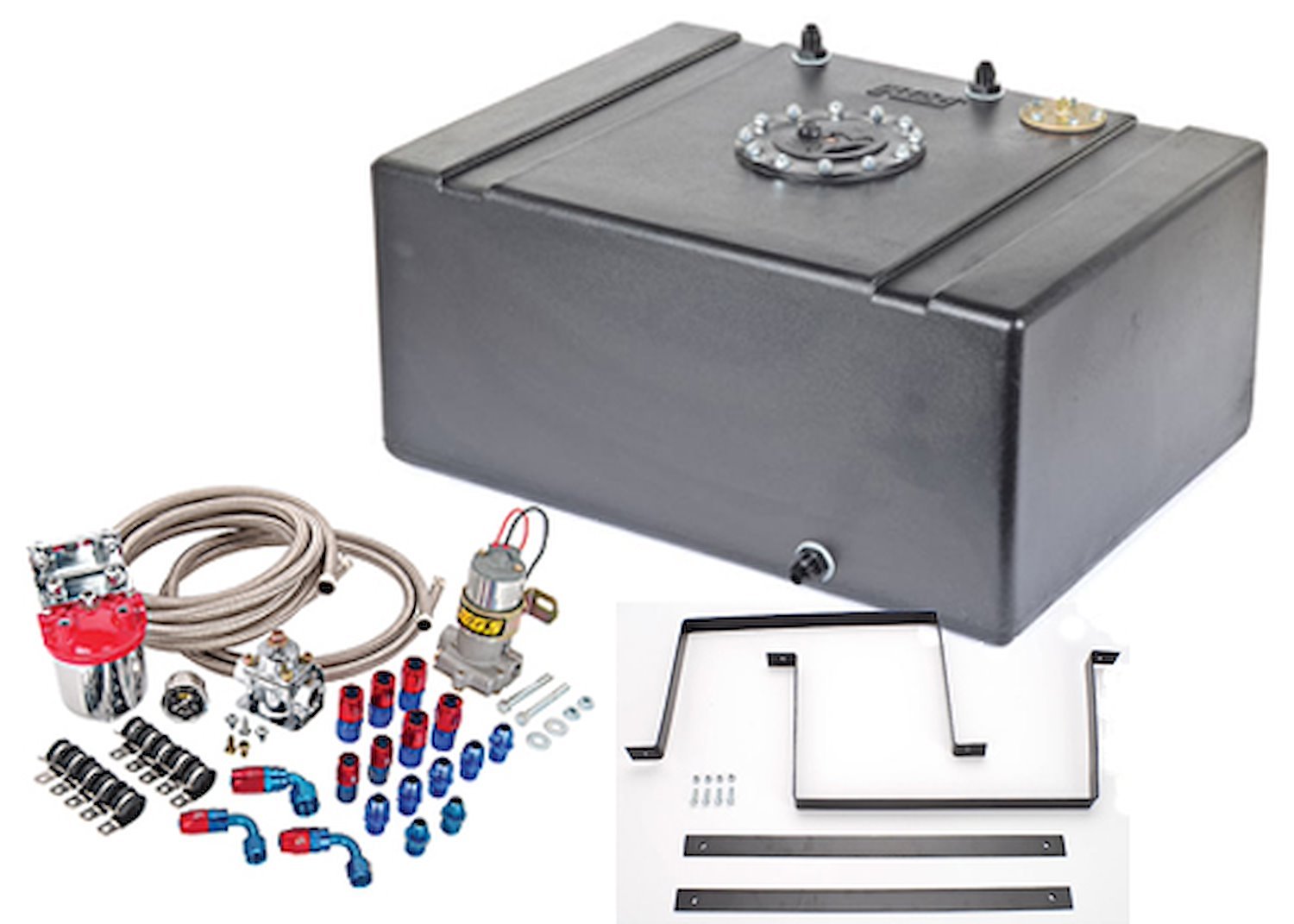 Fuel Cell Kit with Mounts and Fuel Pump [16 Gallon]