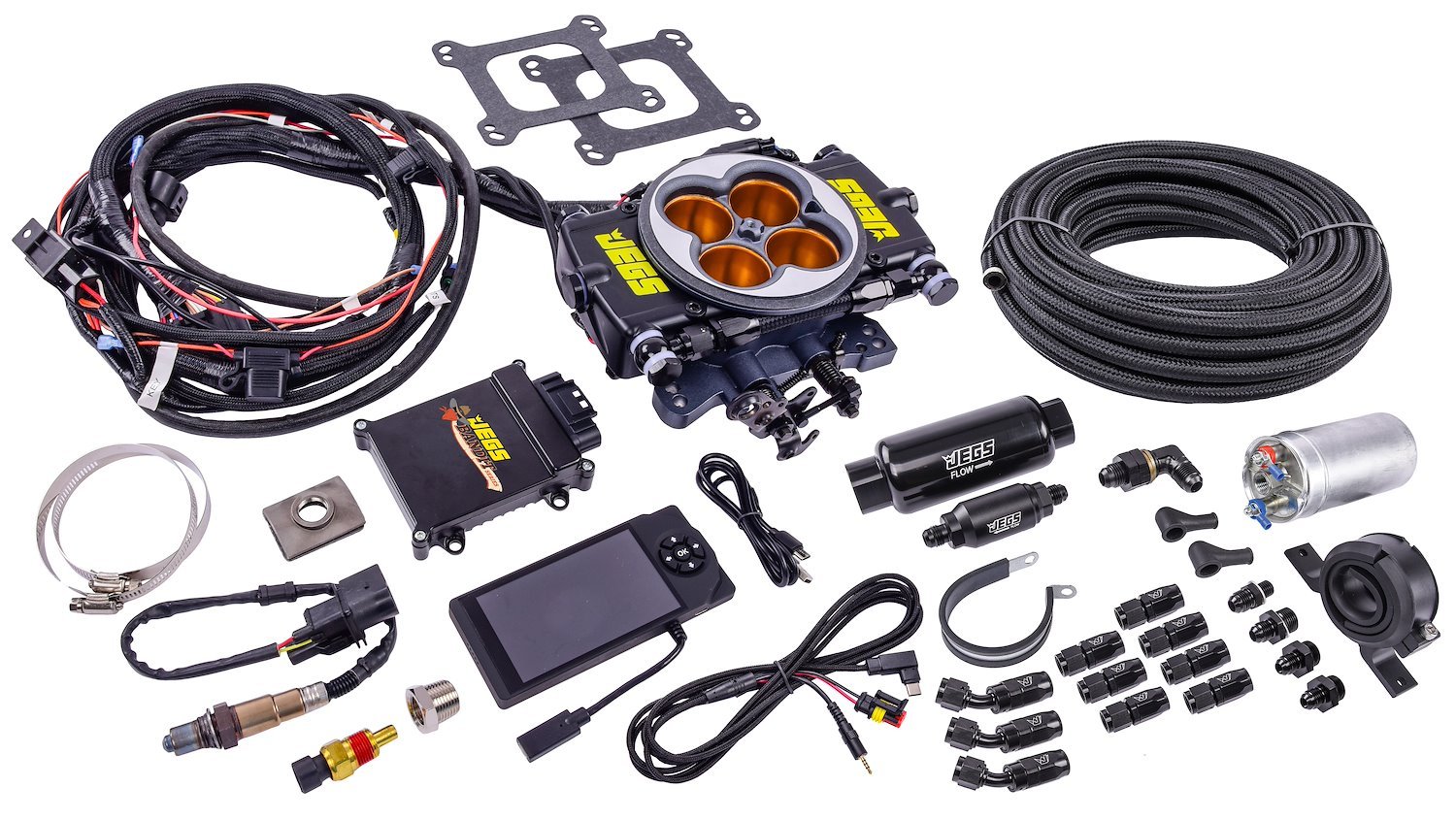 Bandit EFI with Braided Hose Fuel System Kit