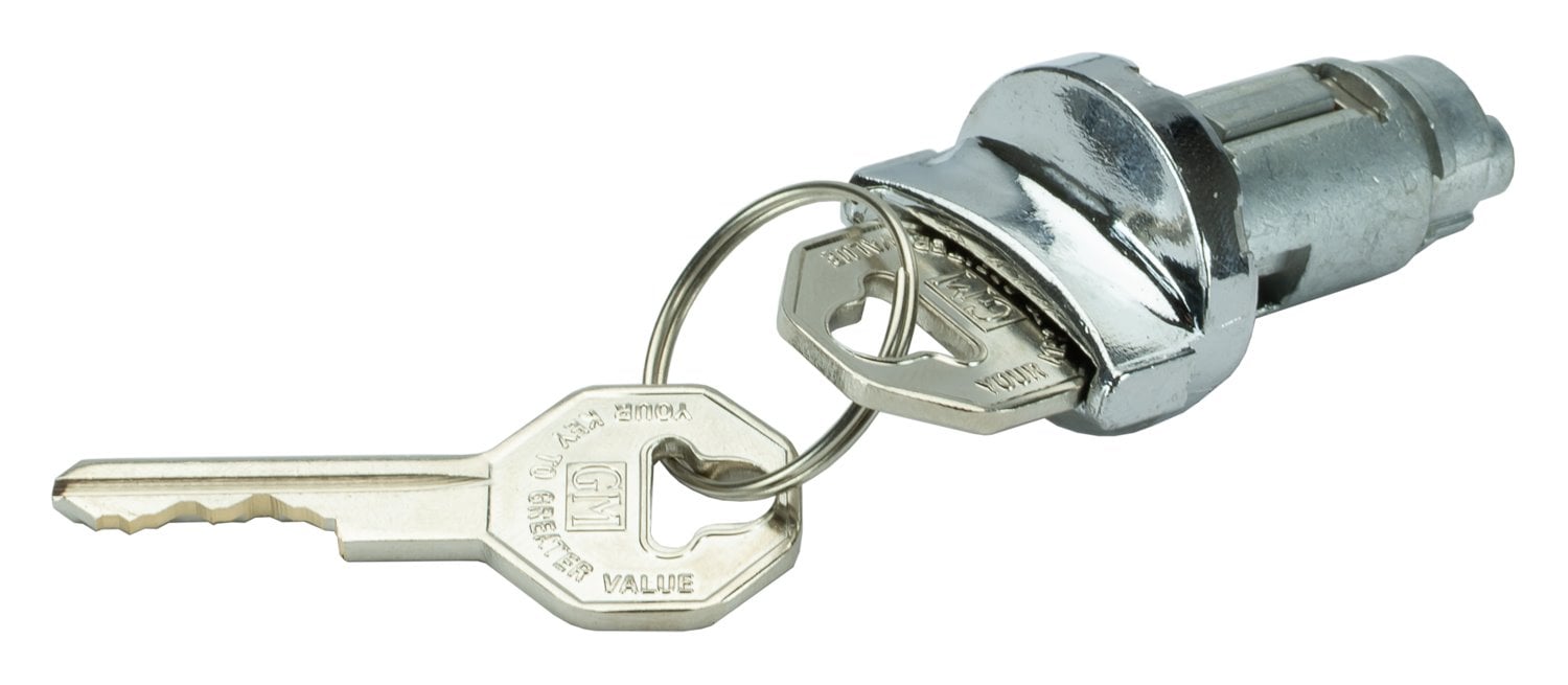 Ignition Lock Set Fits Select 1951-1964 GM Models [Original Octagon Keys]