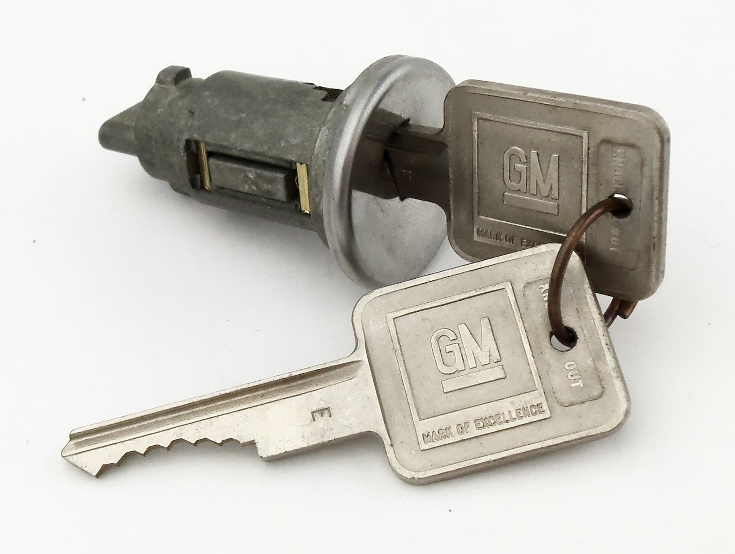 Ignition Lock Set Fits Select 1966-1991 GM Models [Square Style GM Keys]