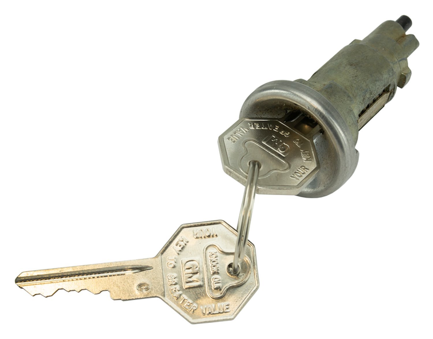 Ignition Lock Set for 1968 Chevrolet Bel Air, Caprice, Impala [Original Octagon Keys]