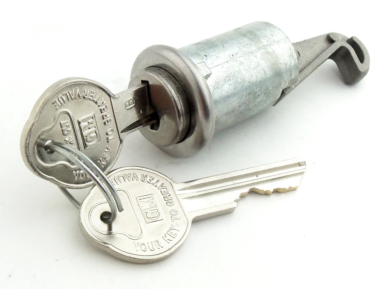 Glovebox Lock Set Fits Select 1964-1968 GM Models [Original Pearhead Keys]