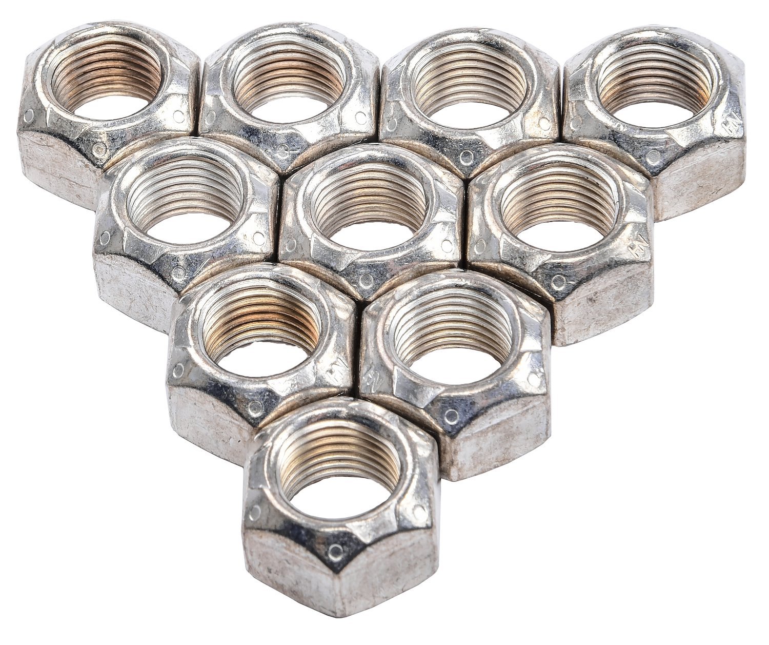 Stover (Distorted Thread) Lock Nut, 1/2 in.-20, Set of 10