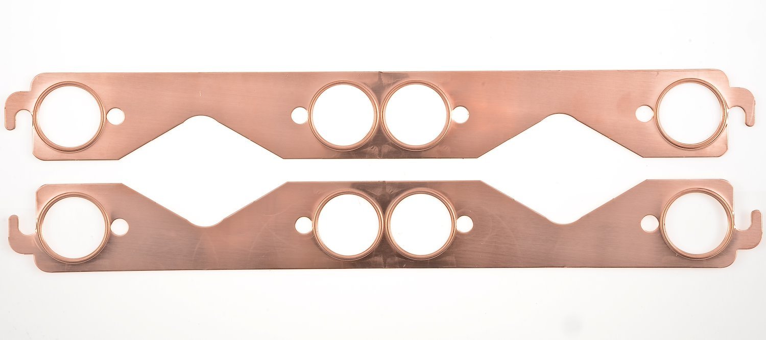 Copper Exhaust Gaskets 1955-1995 Small Block Chevy [Round Port]