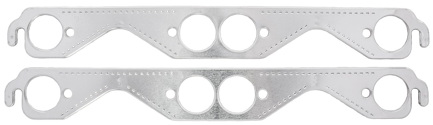 Aluminum Header Gaskets Small Block Chevy Round Ports