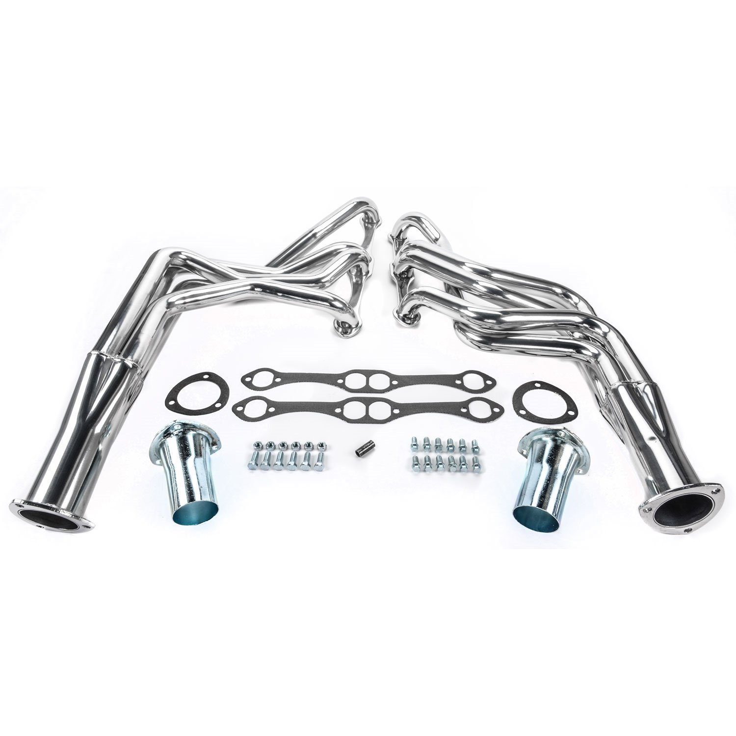 Flowtech Long Tube Header Chevy Pass 265-400 Ceramic Coated 