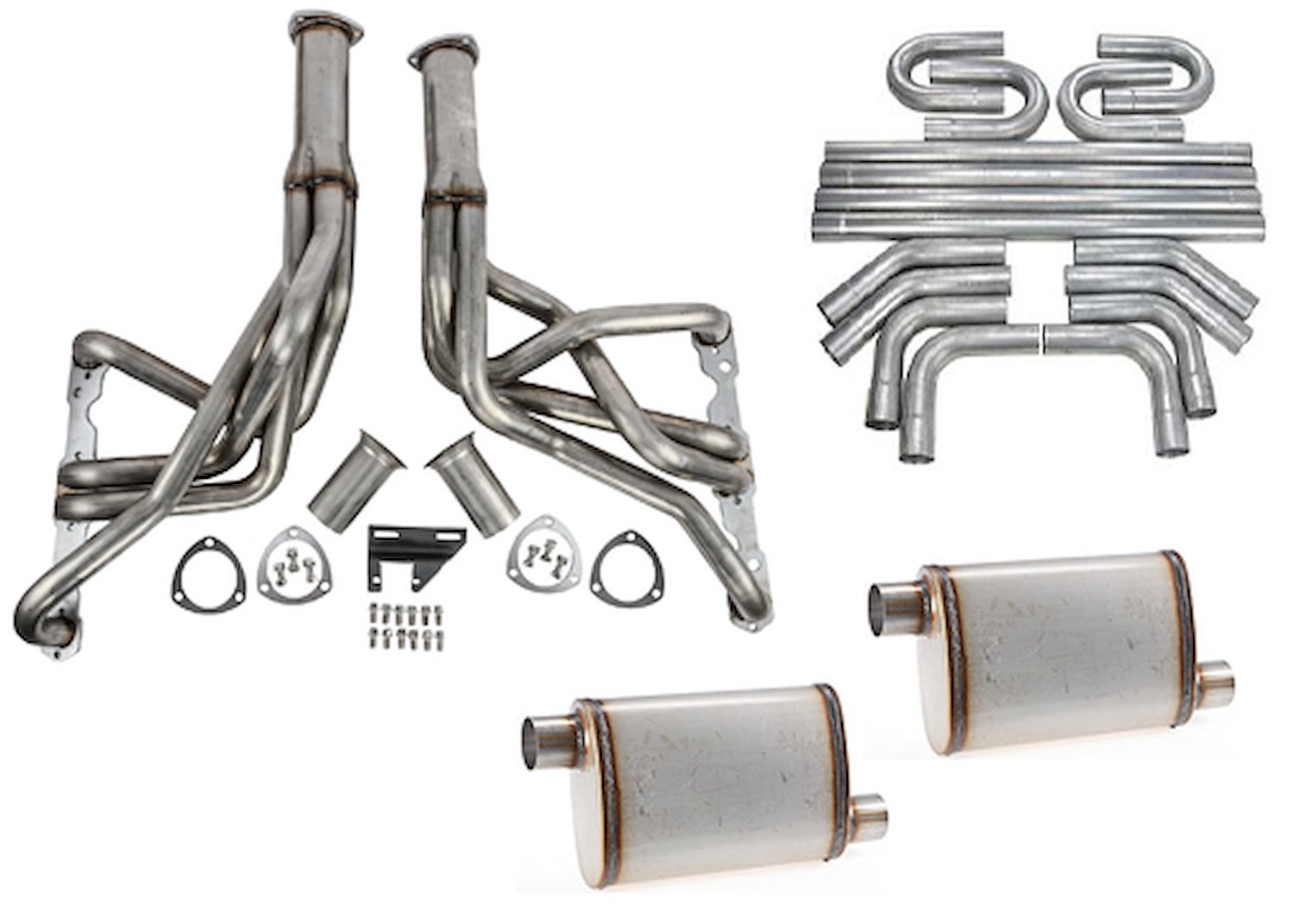Stainless Steel Headers and Exhaust Kit