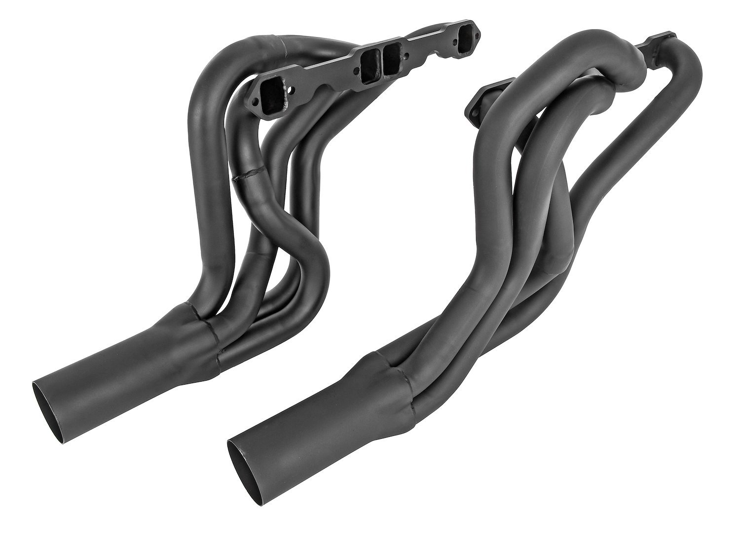 Street Stock Painted Long Tube Headers for Small Block Chevrolet