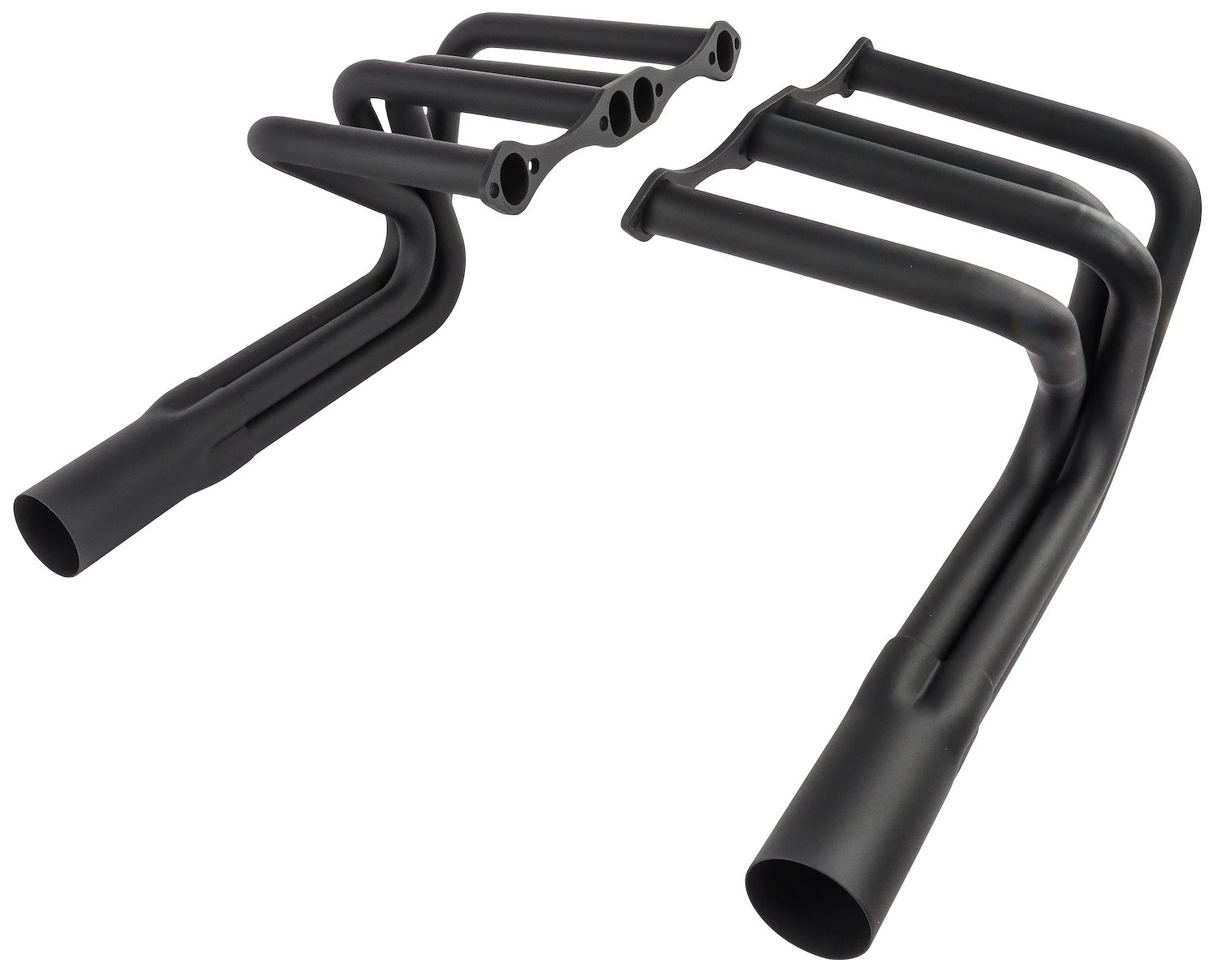 Roadster Headers Small Block Chevy Painted Black