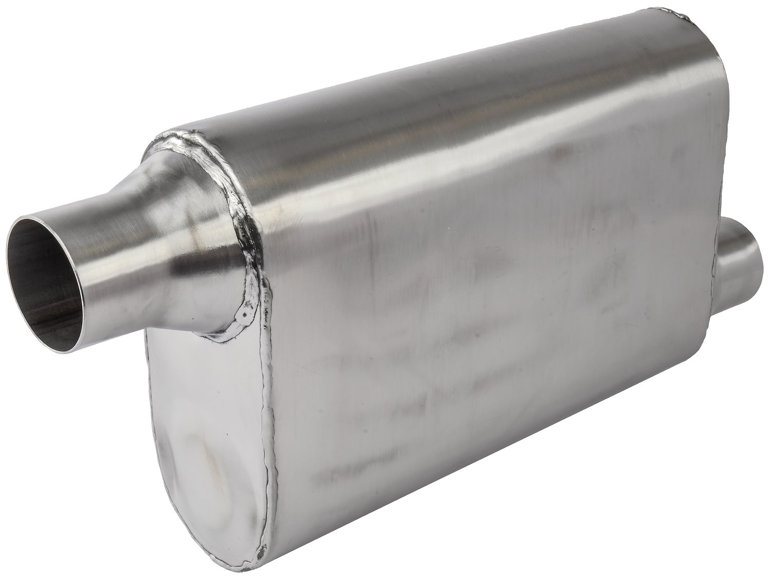 Chambered Deep-Tone Muffler 2.250 in. Offset Inlet / Offset Outlet