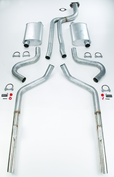 Cat-Back Exhaust System 3" Inlet Y-Pipe