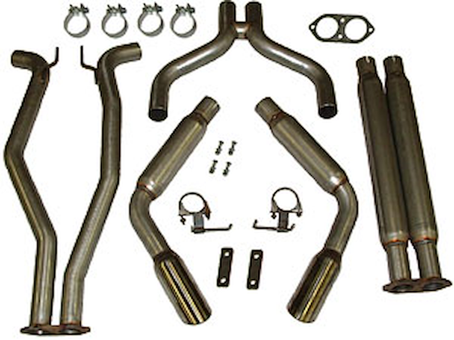Cat-Back Aluminized Steel Exhaust System Fits: 2010-2015 Camaro SS 6.2L (except Z28)