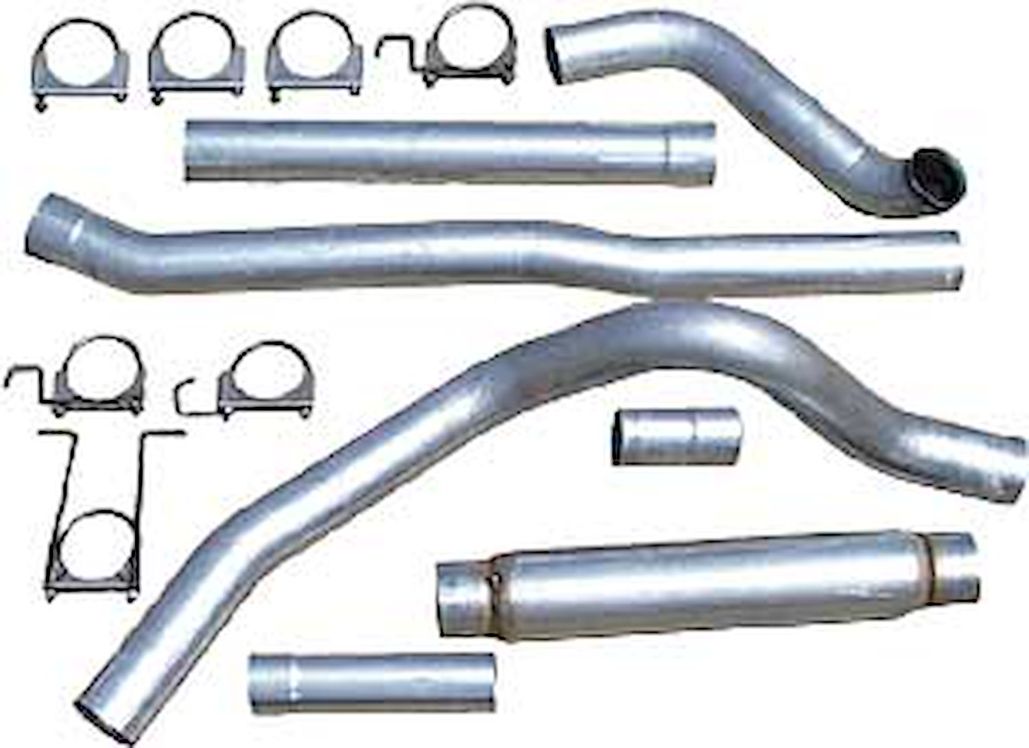 1999-2004 Ford 1/2, 3/4 & 1 Ton Pick-Up Turbo Diesel Turbo-Back Exhaust System 7.3L Diesel w/out Converter