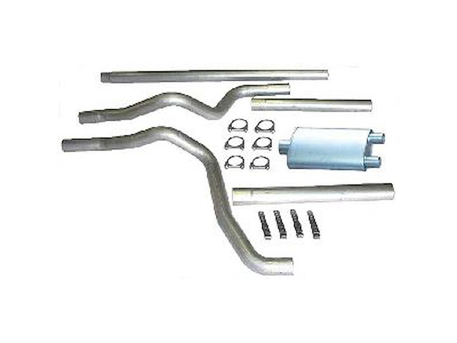Cat-Back 3 in. Dual Exhaust System for 1988-1993 GM Full-Size Truck 2WD/4WD 5.7L