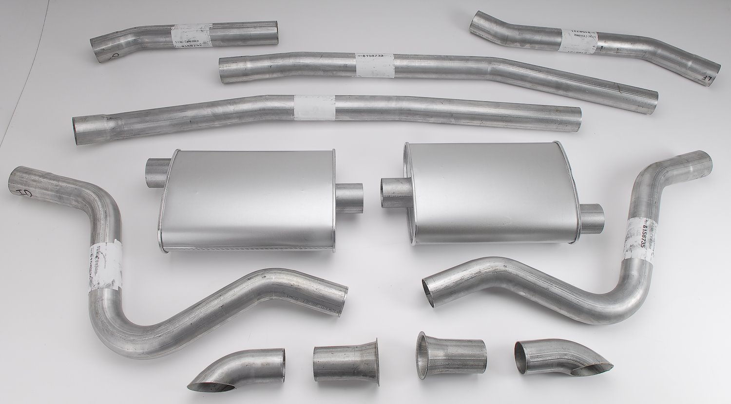 Header-Back Dual 2-1/2 in. Exhaust Kit E-Body