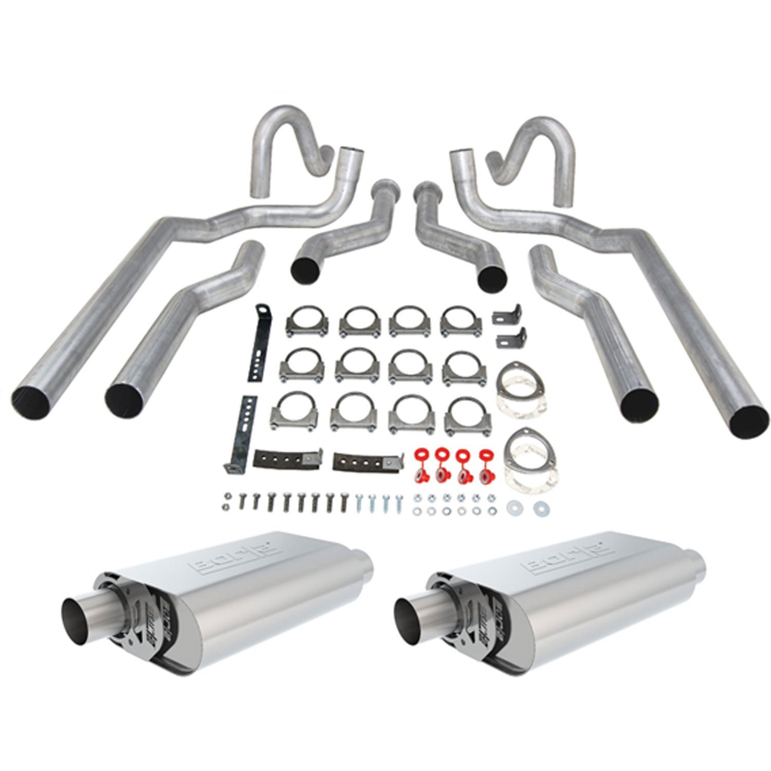 Header-Back Dual 2-1/2 in. Exhaust Kit A-Body Kit