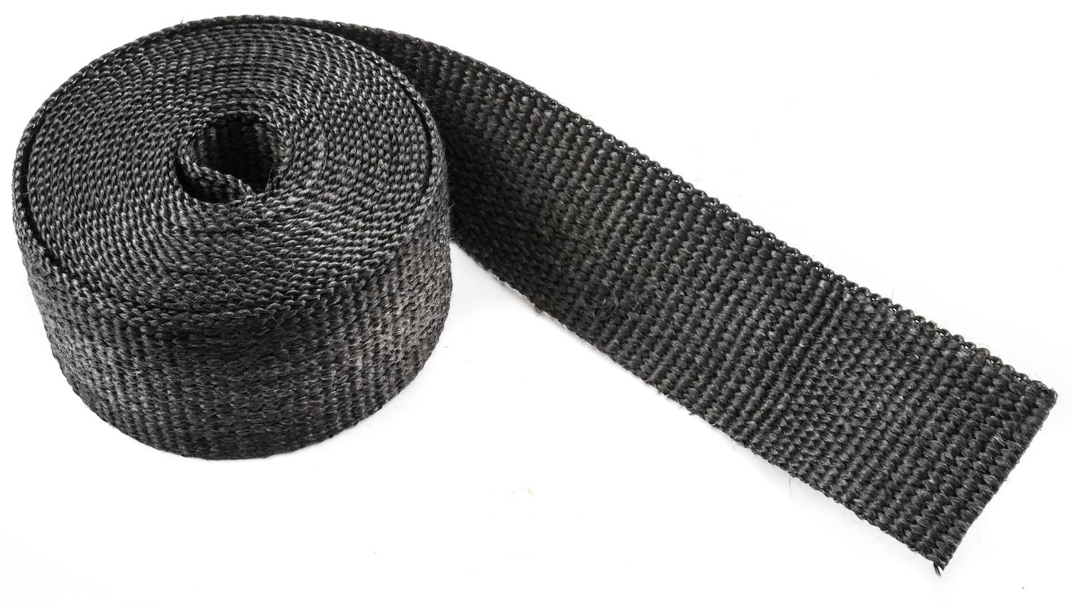 Made In USA 2” x 15 Feet x 1/16” Thick Charcoal Black Withstands Continuous Temperatures Up To 1200 Degrees Fahrenheit JEGS Exhaust & Header Wrap 