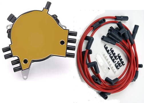 Distributor and Spark Plug Wire Set