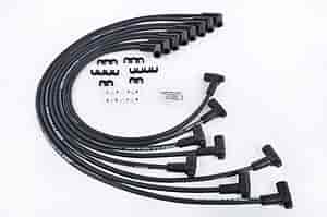 8.0mm Black Pow'r Wires Small Block Chevy Over